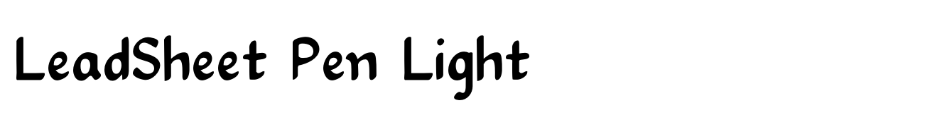 LeadSheet Pen Light image